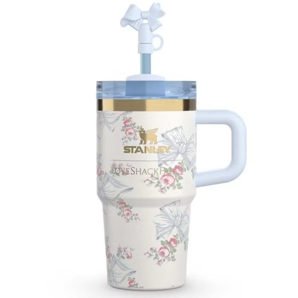 LoveShackFancy Other - Stanley x LoveShackFancy NIB Quencher Tumbler 20 oz Rosa Beaux Blue Rare New